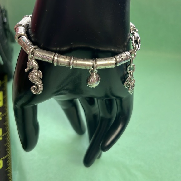 Brighton Under the Sea Barrel Charm Bracelet RETIRED - Picture 3 of 9